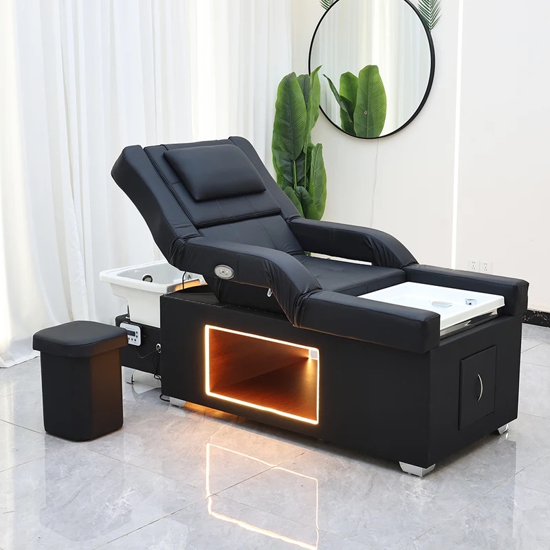 Hair Care Thailand - XinSheng Kopfhaut-Spa-Salon Haarwaschbett Shampoo-Bett Thai-Massagetisch Friseursalon
