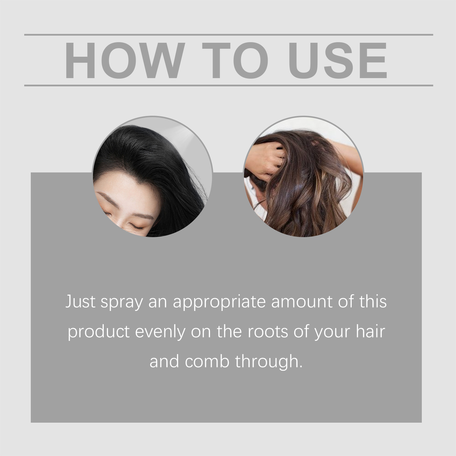 Hair Care Naturally - Trocken-Shampoo-Spray Ölkontrolle Anti-Frizz Nicht-Fettig Volumen-Gebend Tiefenwirksam