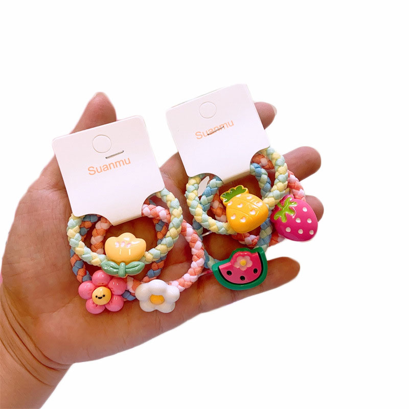 Hair Care Gift Set - 3 teile/satz Kinder kawaii Blume Frucht