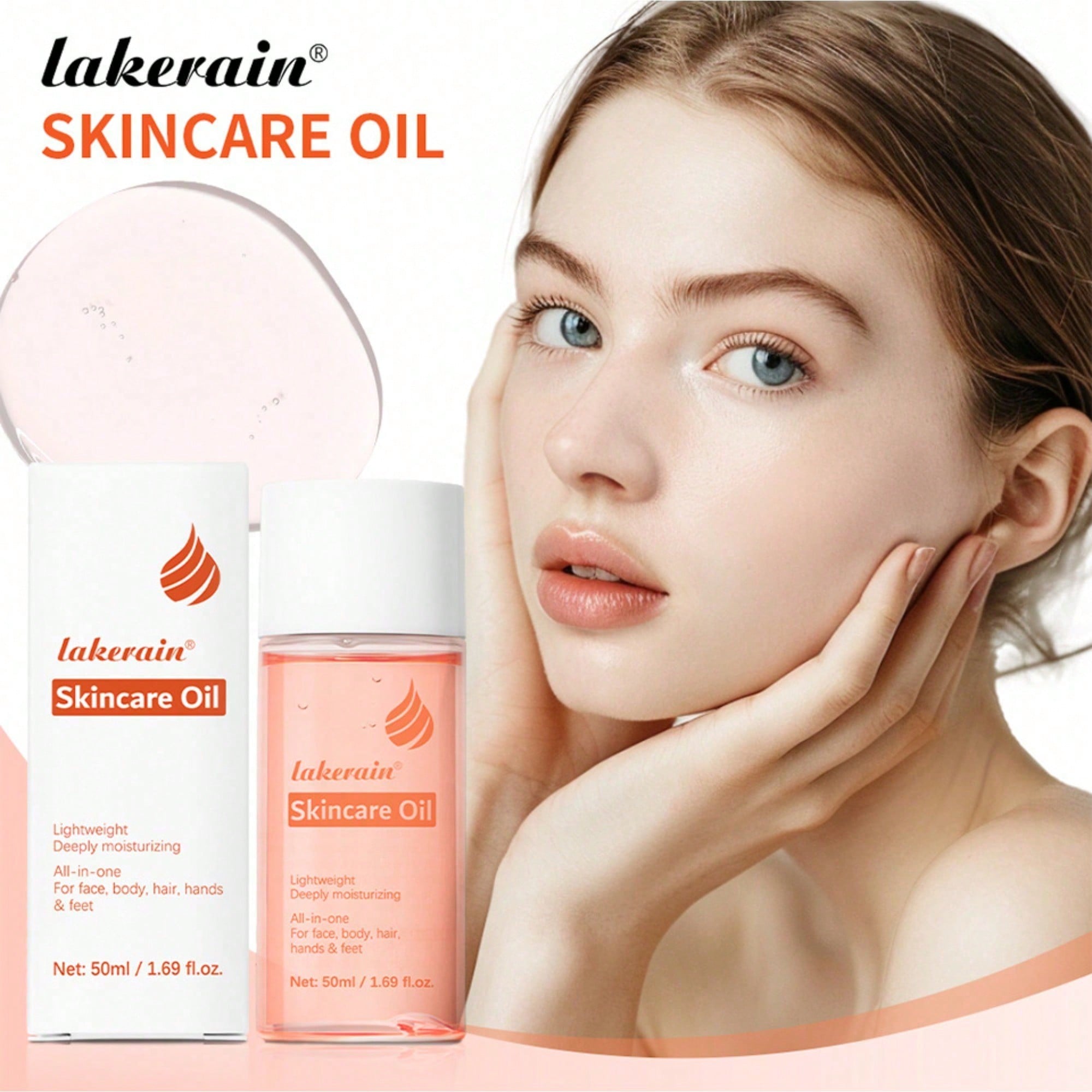 Hair Care Daily Routine - Nährendes Hautpflege-Körperölserum, vielseitige Pflege für Gesicht,