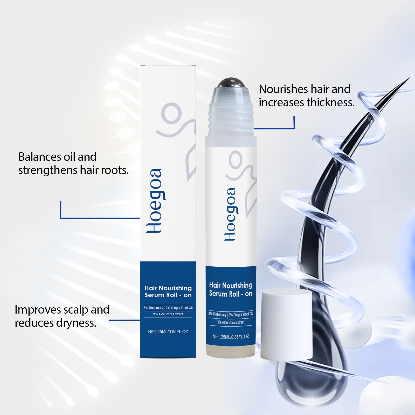 Rosmarin-Haarwachstums-Roller- – Hair Care For Hair Growth Bewertung und Preis