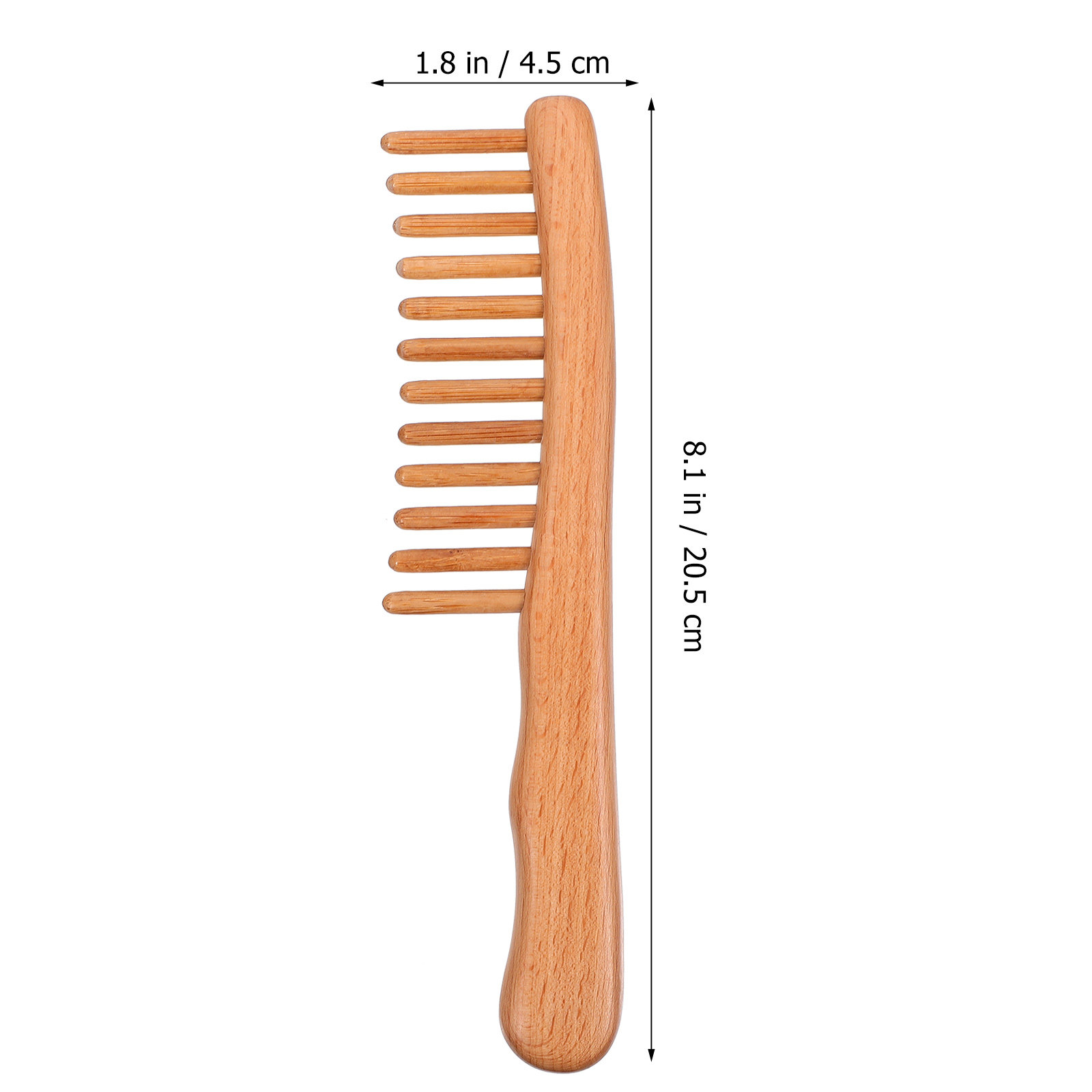 1 Stück polierter Massagekamm  – Hair Care Naturally Bewertung und Preis