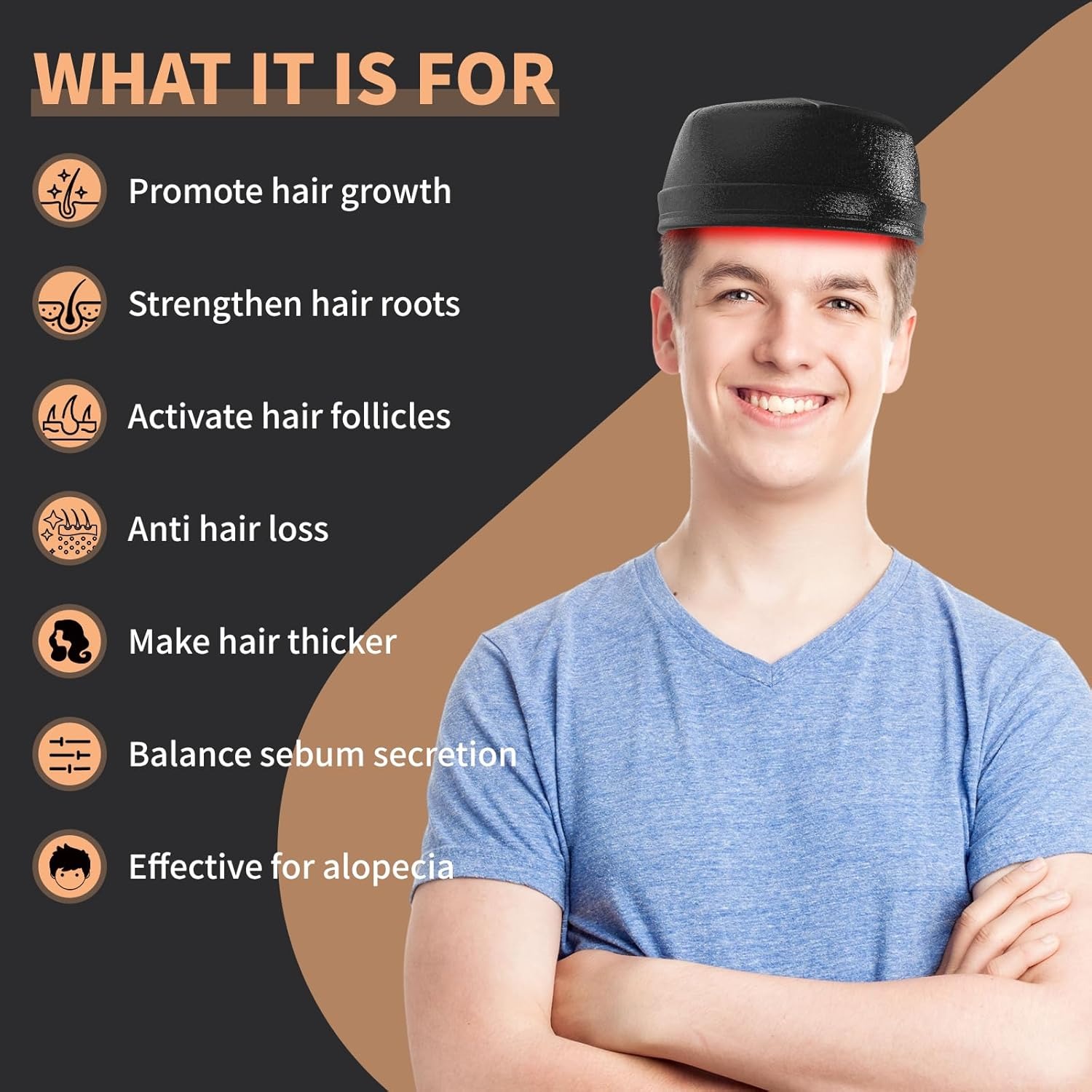 Neue Haarwuchs-Laserkappe 660n – Hair Care Nutrition Bewertung und Preis