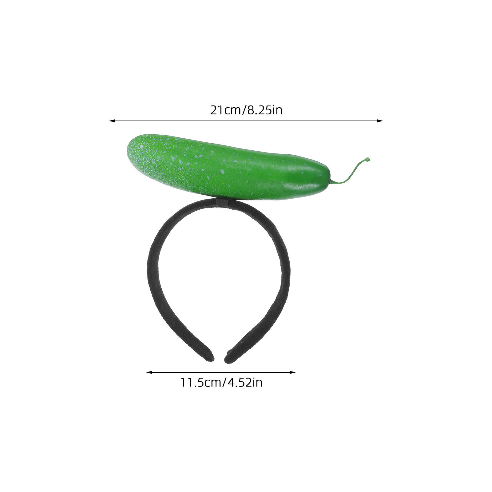 2 Stücke Lustiges Gurken-Stirn – Hair Care Vegetables Bewertung und Preis