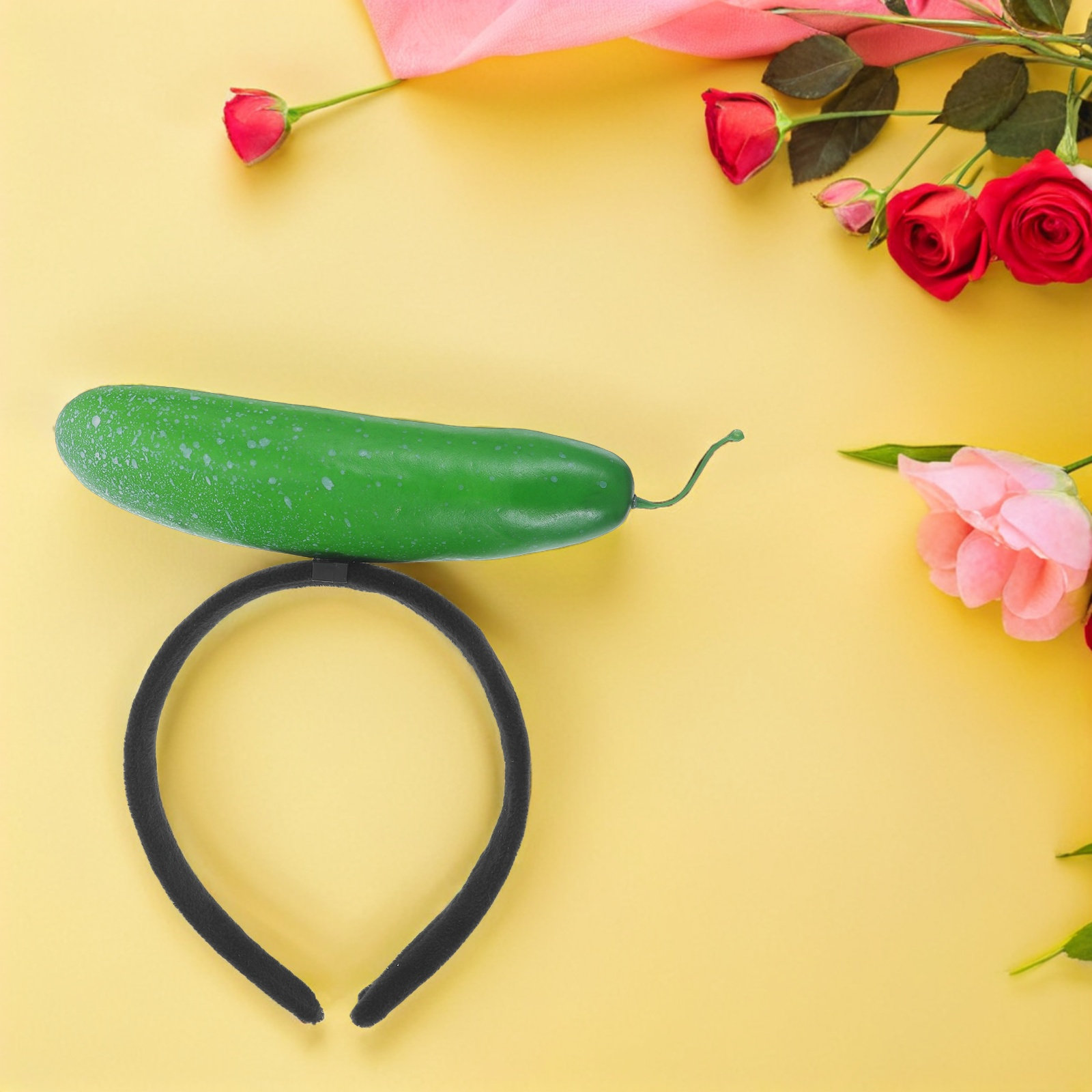 2 Stücke Lustiges Gurken-Stirn – Hair Care Vegetables Bewertung und Preis