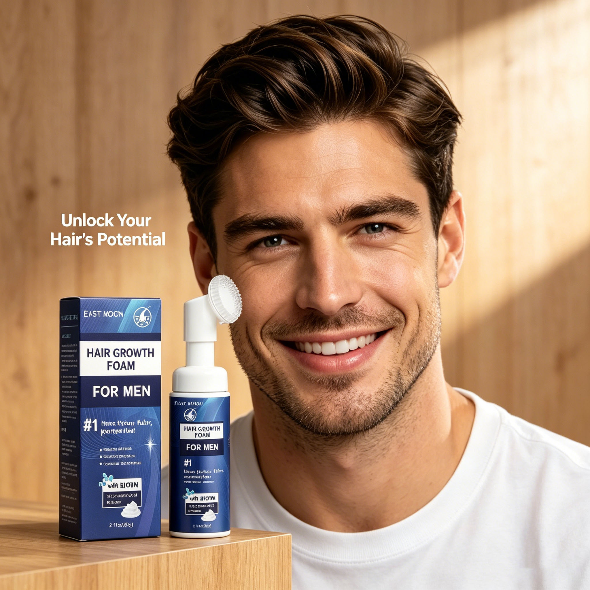Haarwuchs-Schaum Silikonbürste – Hair Care Naturally Bewertung und Preis