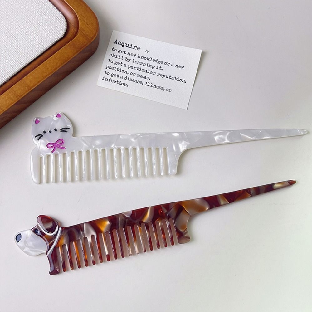 Haarpflege-Tulpen-Acetat-Kamm, – Hair Care Vegetables Bewertung und Preis