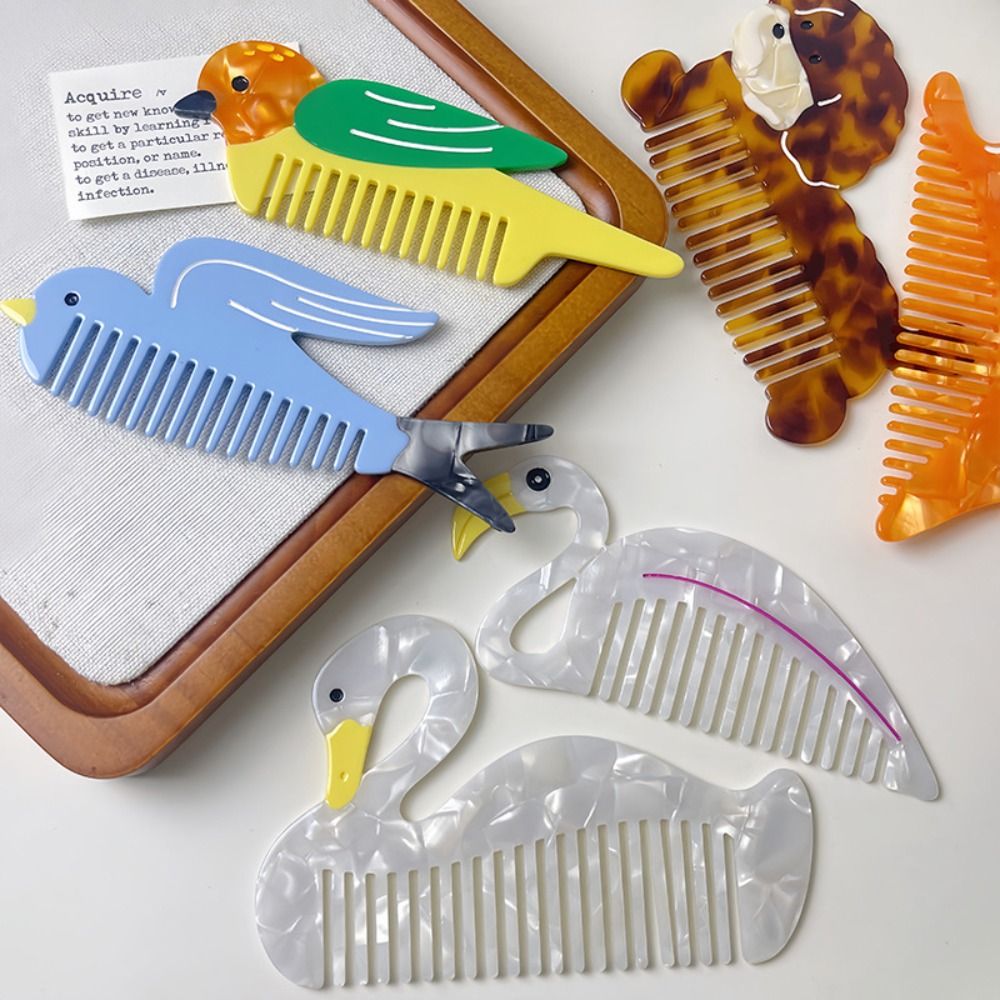 Haarpflege-Tulpen-Acetat-Kamm, – Hair Care Vegetables Bewertung und Preis
