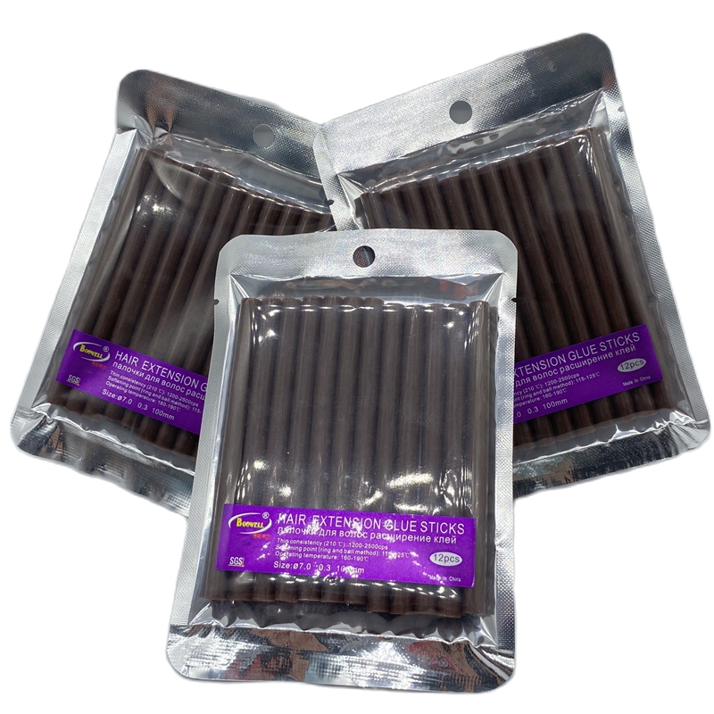 24 Stück 7,0mm X 10cm Braune H – Glue Gun Hair Bewertung und Preis