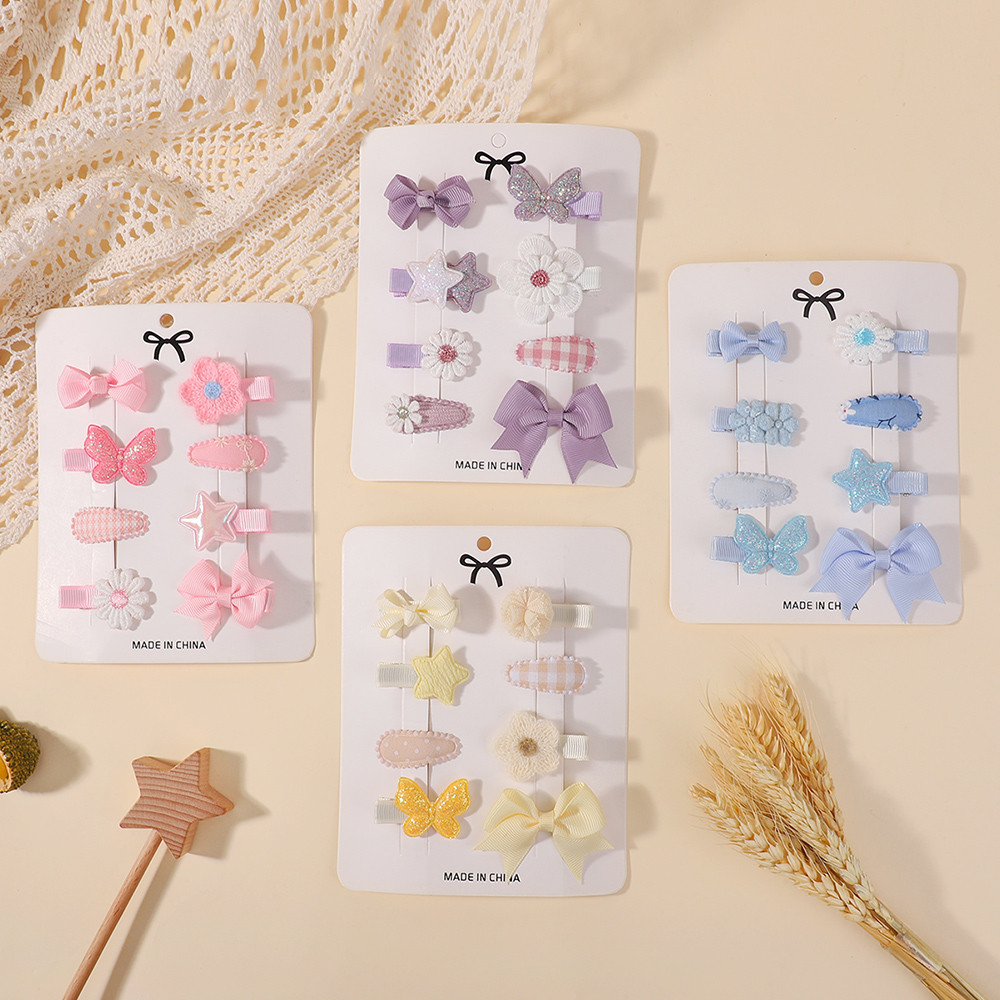 8 Teile/satz Mädchen Haarspang – Hair Care Gift Set Bewertung und Preis