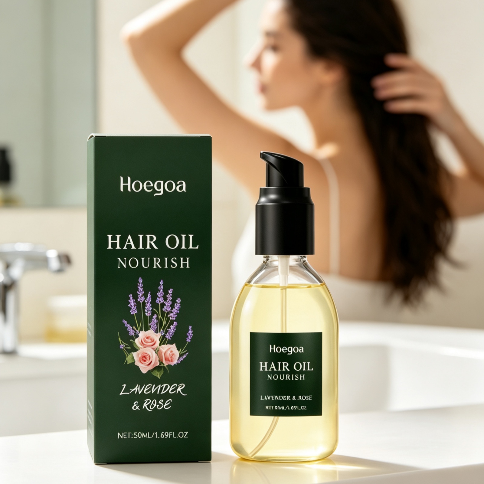  Hoegoa Lavendel-Rosen-Haarpf – Hair Care Natural Ingredients Bewertung und Preis