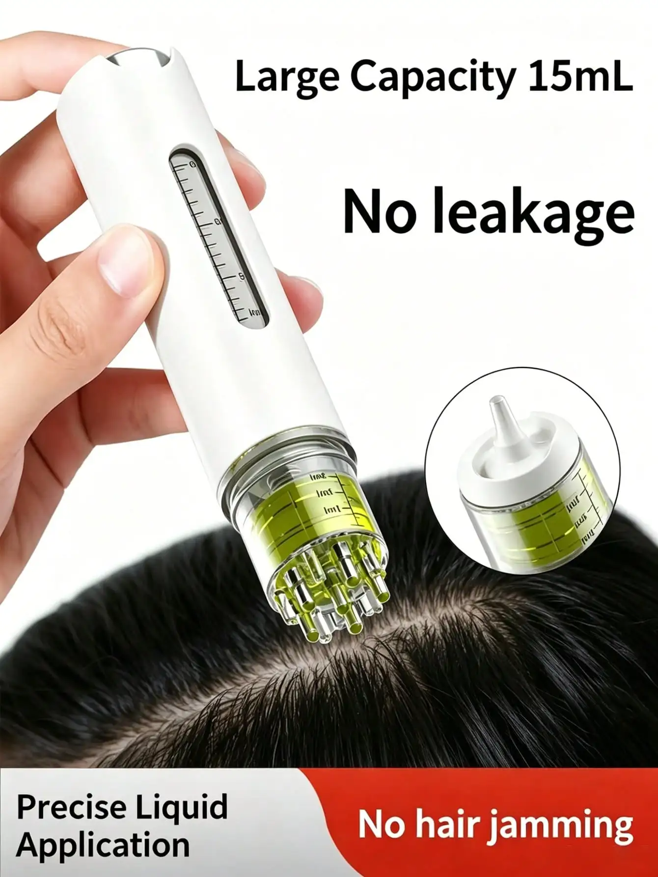 Tragbarer Kopfhaut-Applikator  – Hair Care For Hair Growth Bewertung und Preis